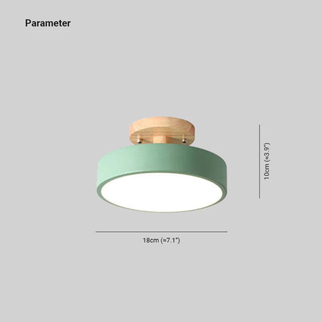 Moderne runde LED-Deckenleuchte - Nova | Brehn