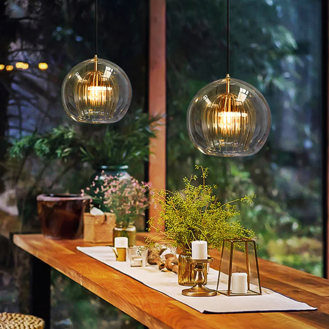 Brehn | Moderne sphärische LED-Hängelampe - Aurora Sphere