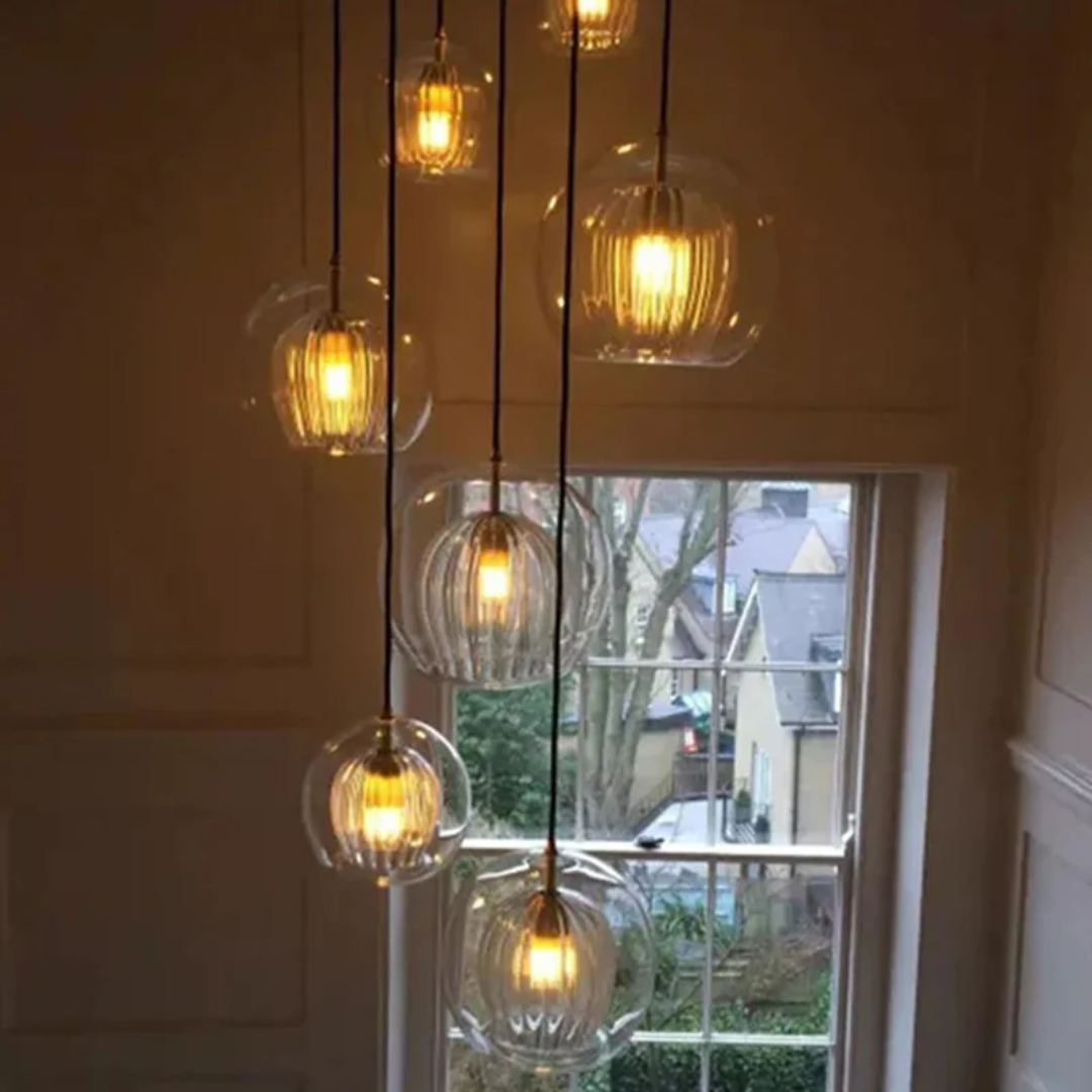 Brehn | Moderne sphärische LED-Hängelampe - Aurora Sphere