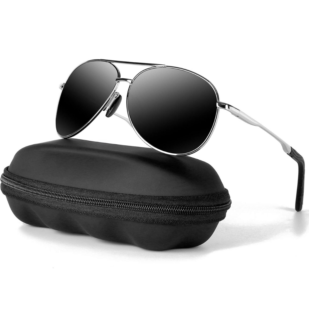 Premium polarisierte Aviator-Sonnenbrille - Joey | Brehn