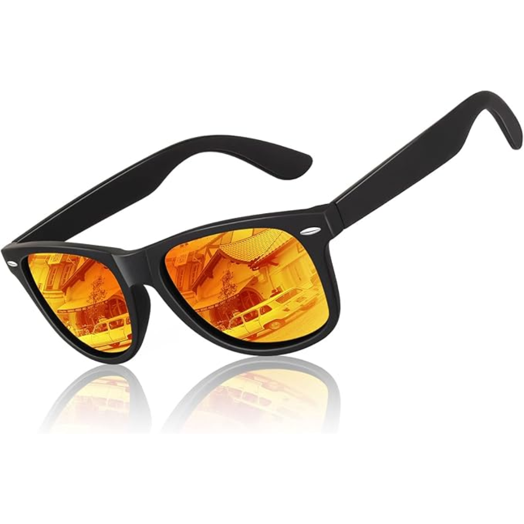 Klassische 80er Retro Polarisierte Sonnenbrille - Jamie | Brehn