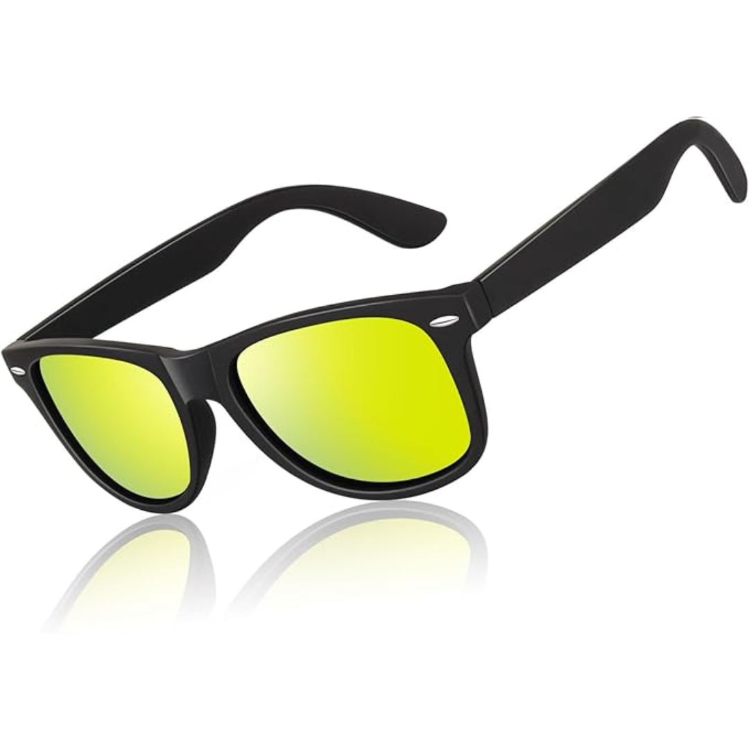 Klassische 80er Retro Polarisierte Sonnenbrille - Jamie | Brehn
