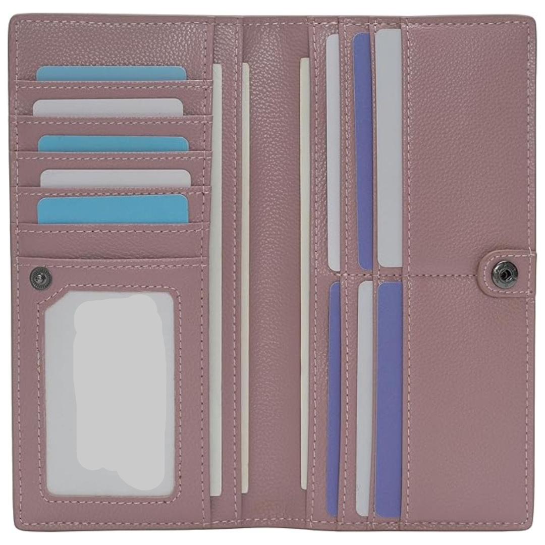 Ultra-dünnes RFID Leder Wallet Brehn