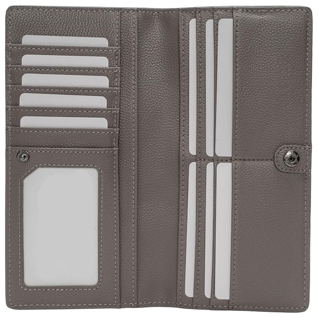 Ultra-dünnes RFID Leder Wallet Brehn