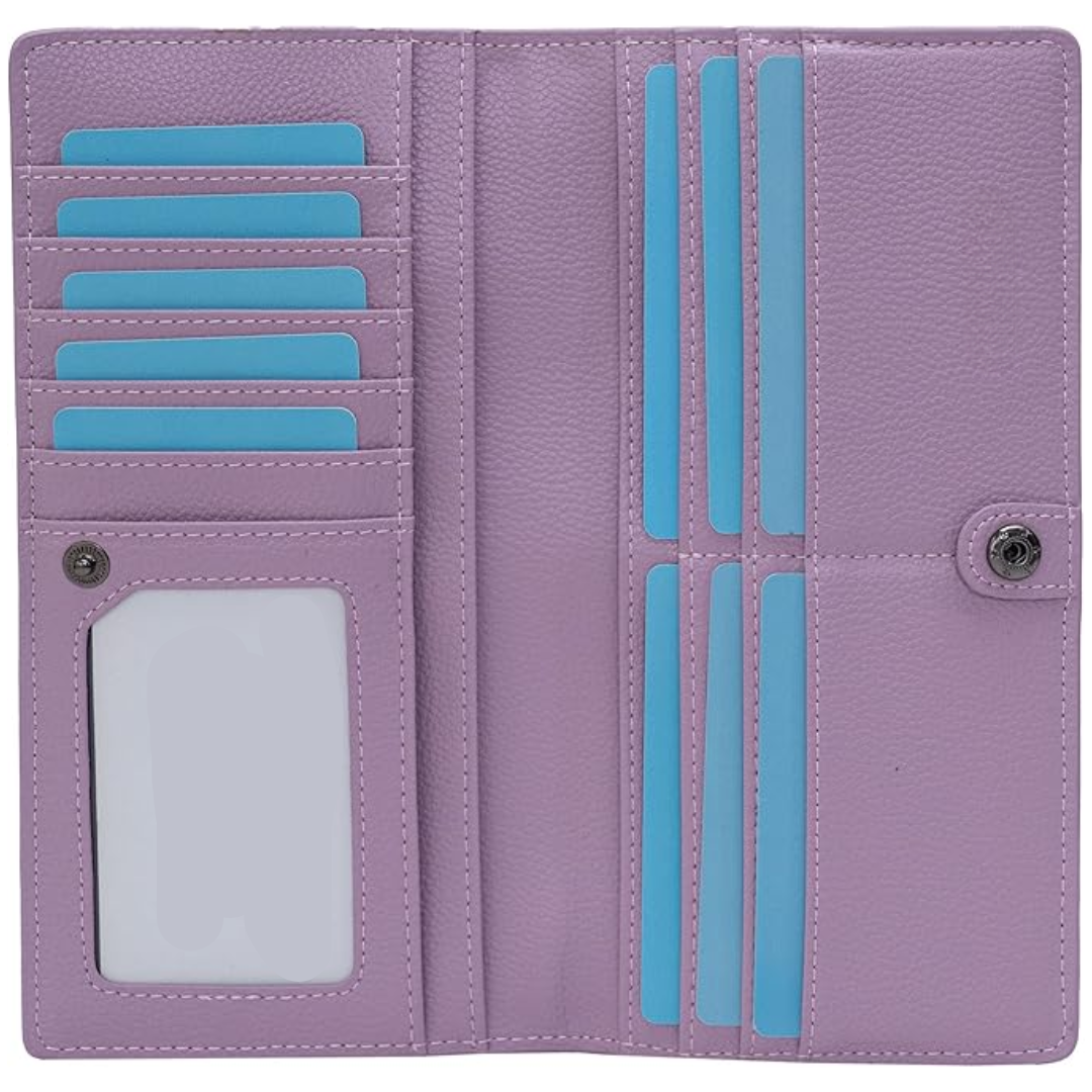 Ultra-dünnes RFID Leder Wallet Brehn