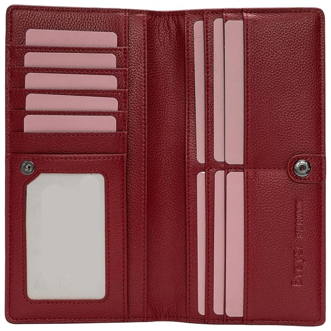 Ultra-dünnes RFID Leder Wallet Brehn