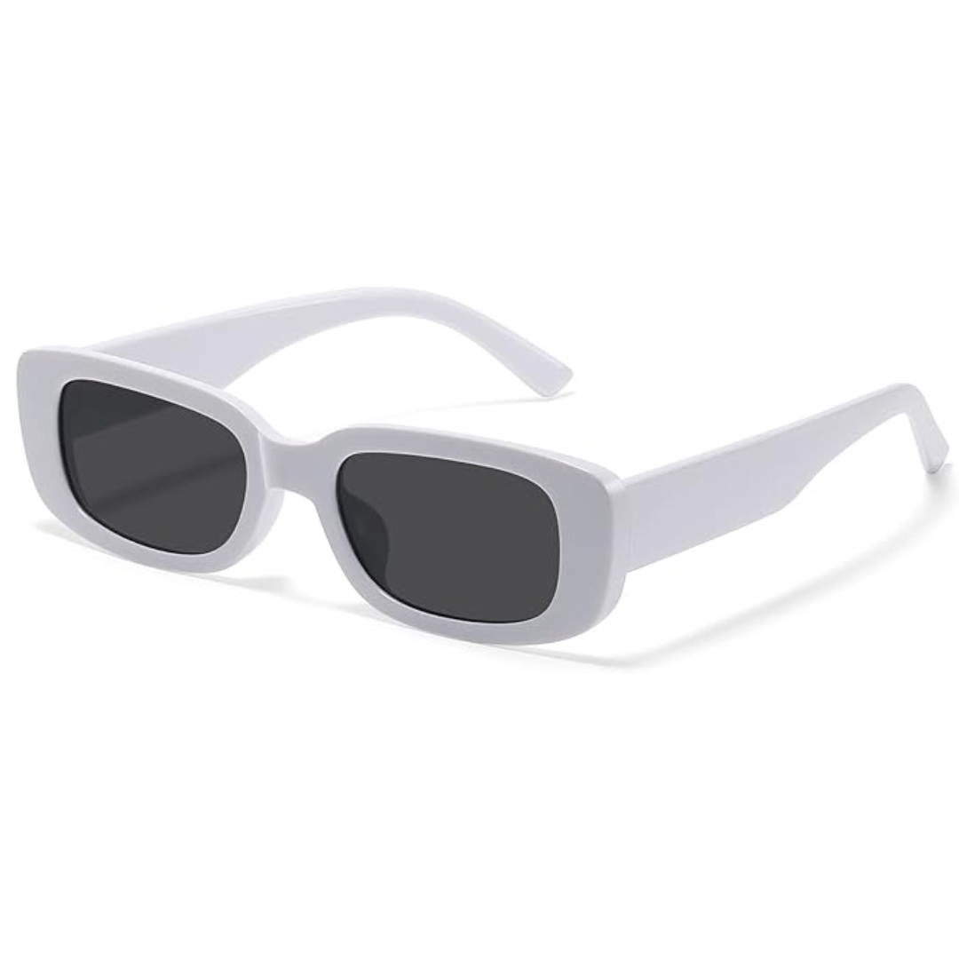 Retro rechteckige Y2K Sonnenbrille - Aria | Brehn