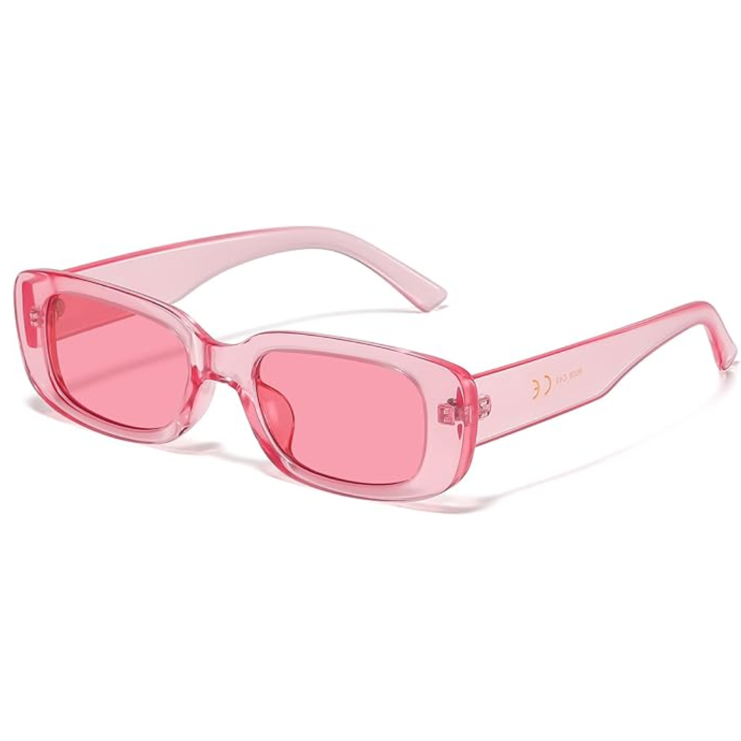 Retro rechteckige Y2K Sonnenbrille - Aria | Brehn