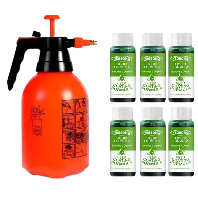 Grünes Rasenwachstumsspray | Besprühen Sie Ihren neuen Rasen!