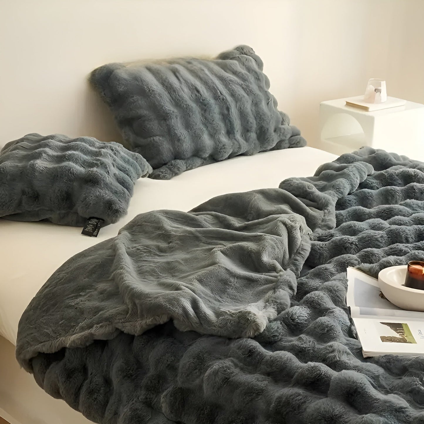 Fleece- und Fleece-Brehnanket – Extra weich und warm | Perfekt für Sofa und Schlafzimmer