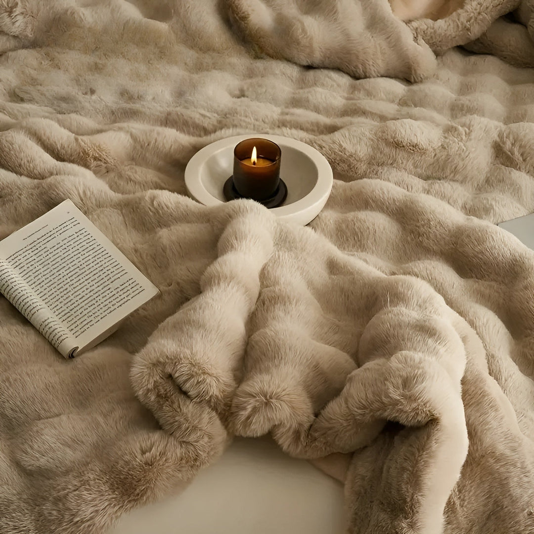 Fleece und Fleece-Decke – Extra weich & warm | Perfekt für Sofa und Schlafzimmer | Brehn