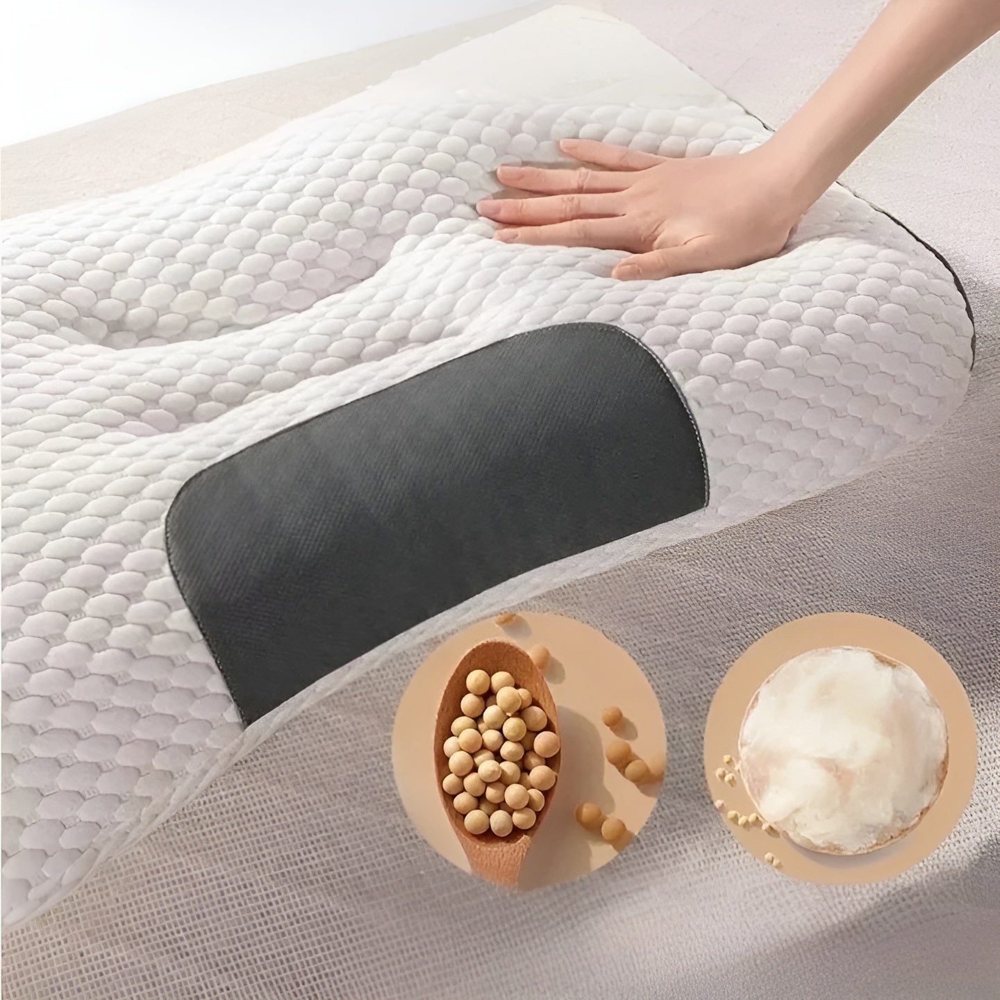 Orthopädisches Nackenkissen – Ergonomisch & Stützend | Für Entspannung & gesunden Schlaf