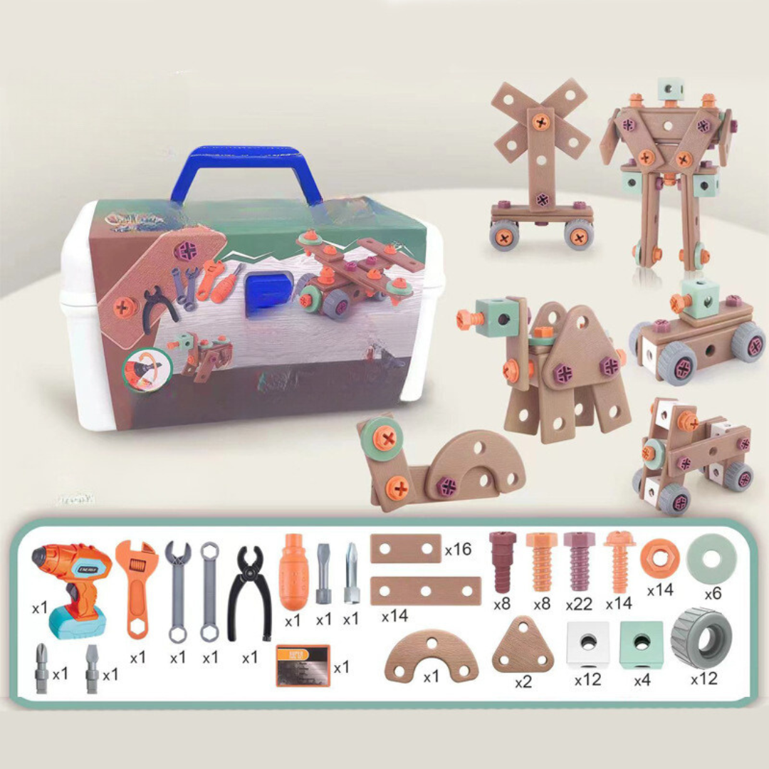 Brehn | Mini Handwerker Bau- und Spielset