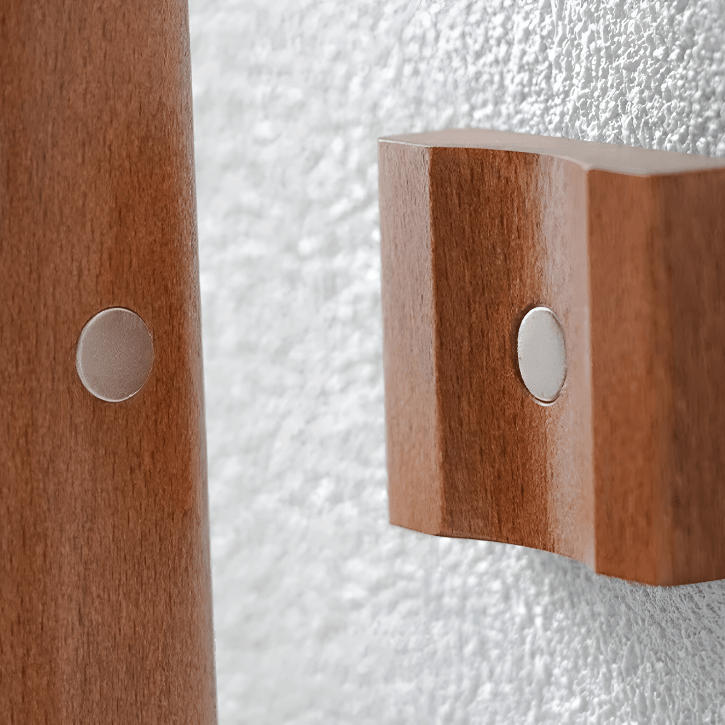 Langer Holzschuhanzieher mit Magnet und Wandhalter 55 cm | Brehn