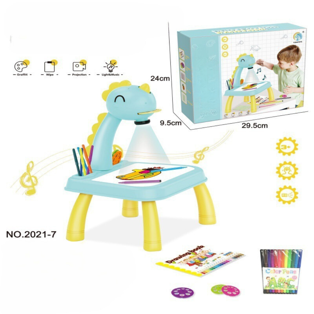 Brehn | Kreativer Zeichentisch mit Projektor