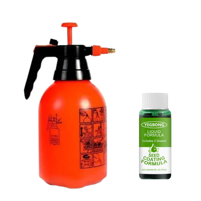 Grünes Graswachstumsspray | Sprühen sie ihr neuen Rasen! | Brehn
