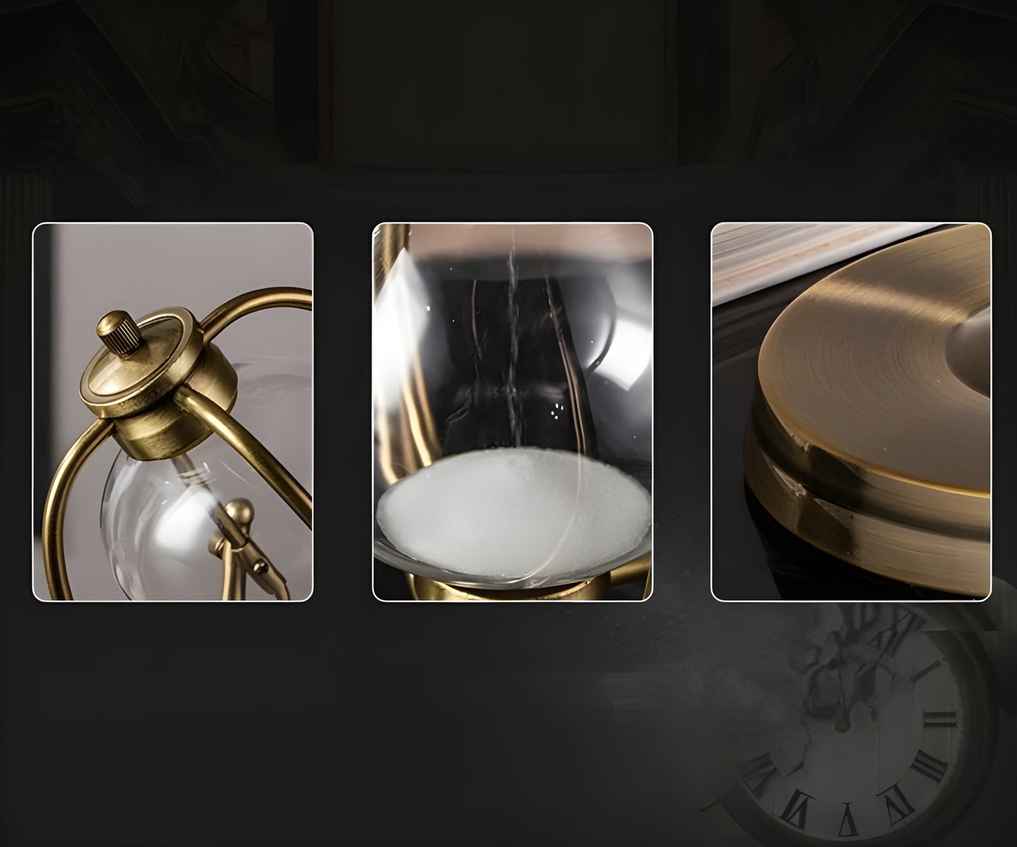 GracefulTime Uhr - Luxus Sanduhr mit Sanduhr | Brehn