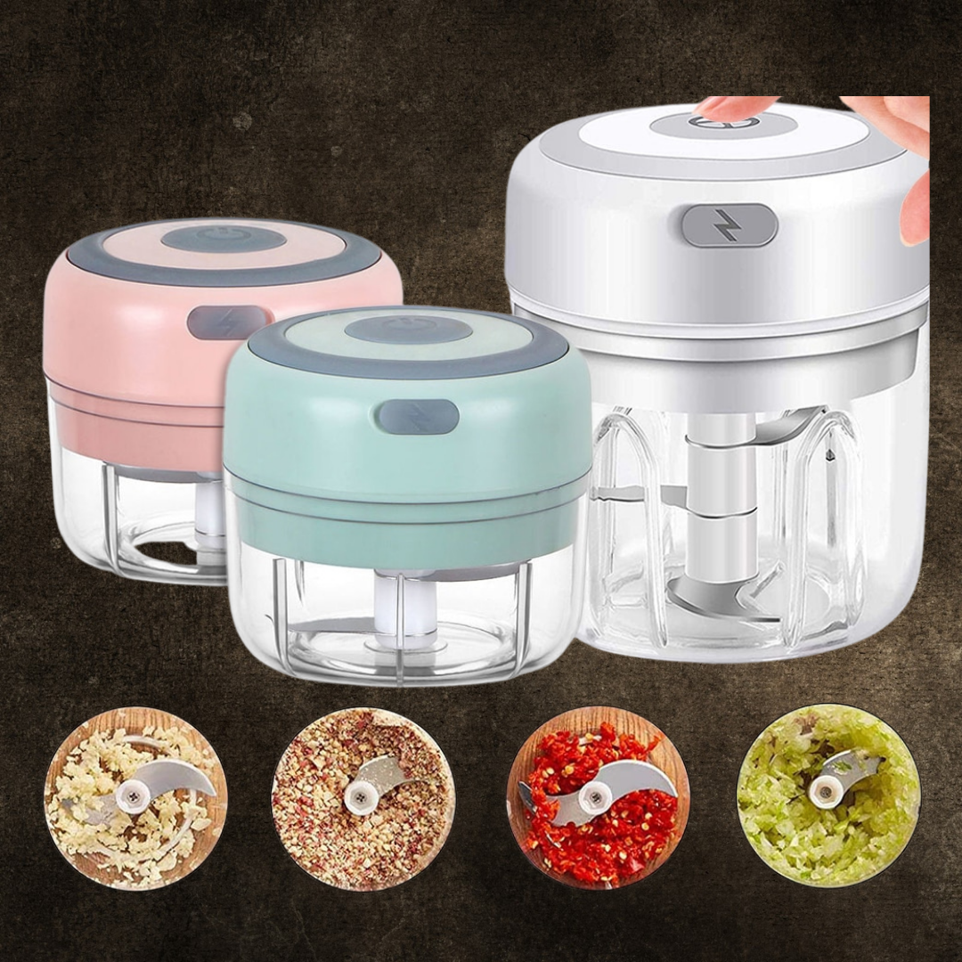 Mini elektrischer Knoblauchhacker 100mL | Brehn