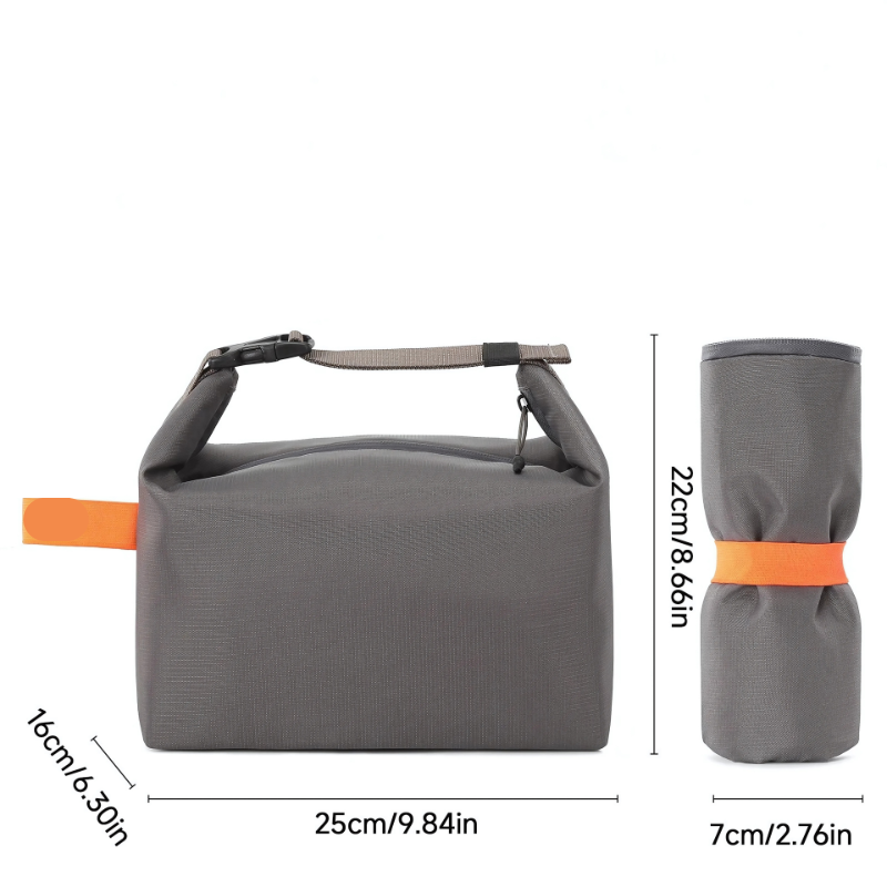 UrbanLunch Faltbare Isolierte Lunch Tasche – Hält Lebensmittel Frisch und Stylisch Unterwegs | Brehn