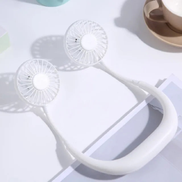 Brehn | Tragbarer Dual-Halsventilator mit USB