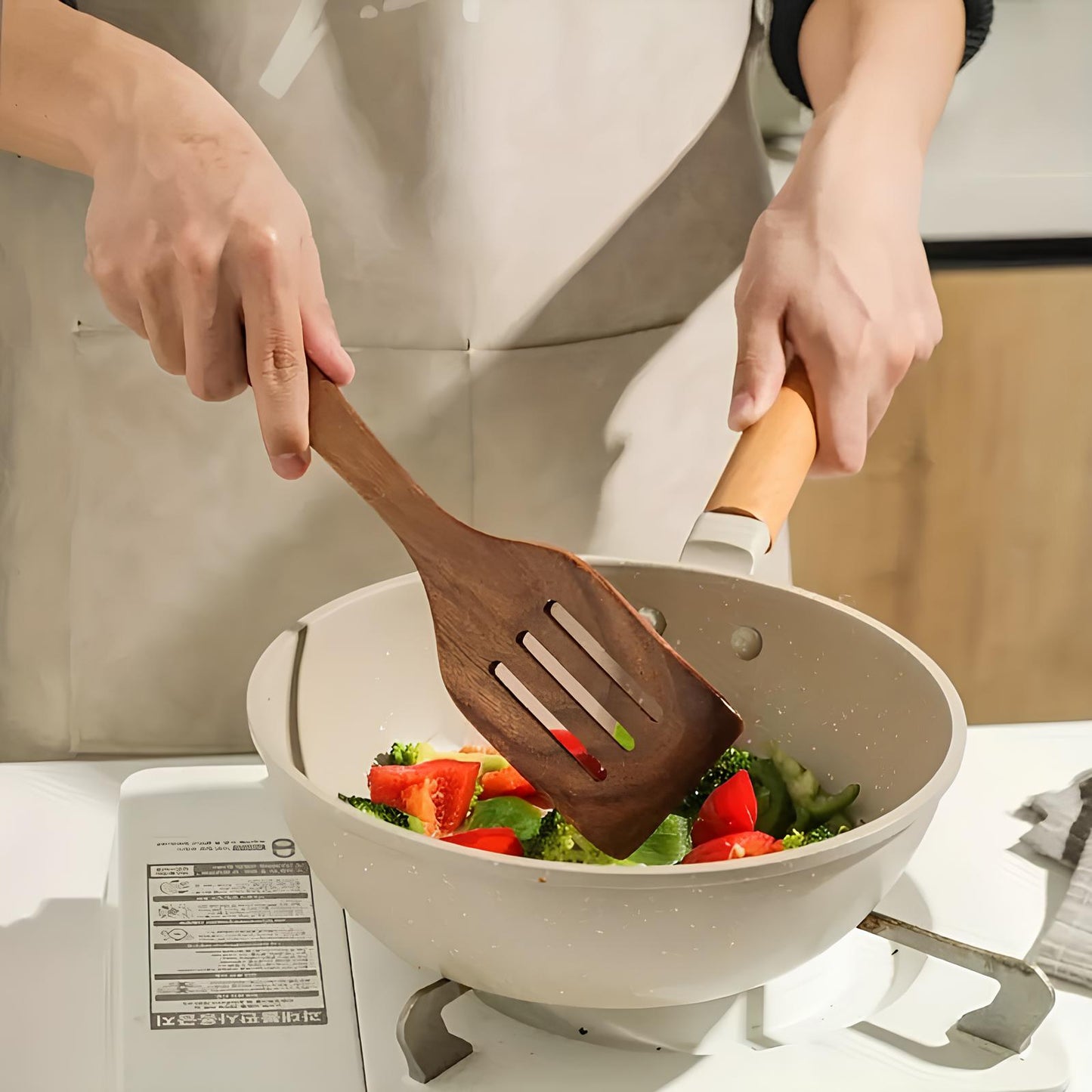 TeakChef 5-teilige Küchenutensilienset – Hitzebeständig und Langlebig | Brehn