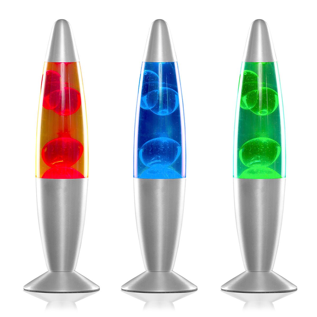 Brehn | LavaLamp Stimmungslicht - Bunte LED Lavalampe Für Entspannende Atmosphäre