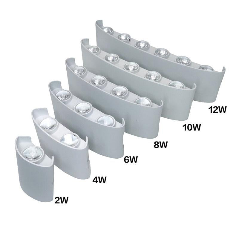 Brehn | LED Wandleuchte Modern Wasserdicht Für Innen und Außen