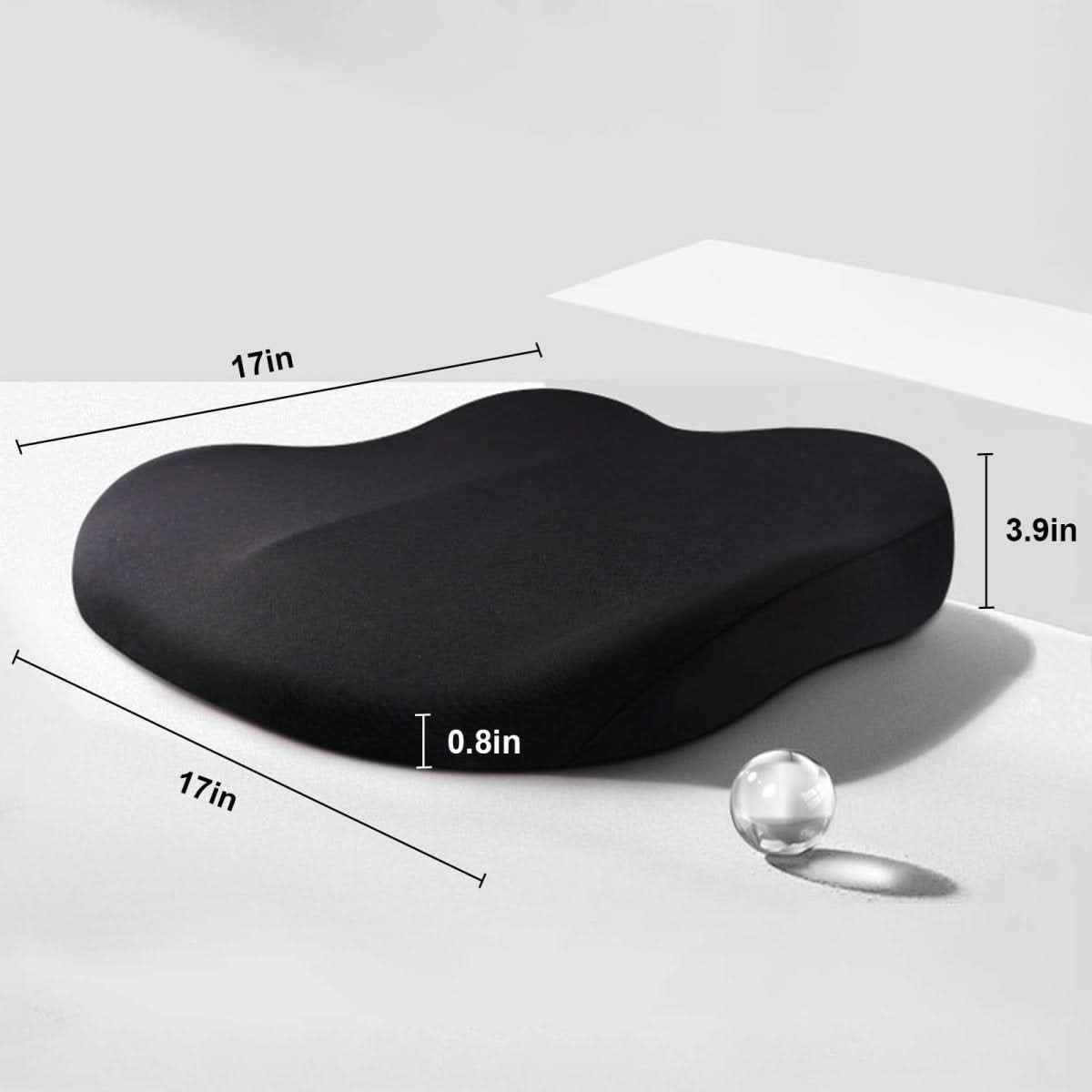 Ergonomisches Autositzkissen für bessere Sicht und mehr Komfort