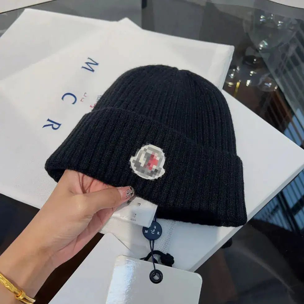 Brehn Designer Strickmütze (Beanie) | Warme Rippstrick Mütze für Damen und Herren | Luxus Winter-Style