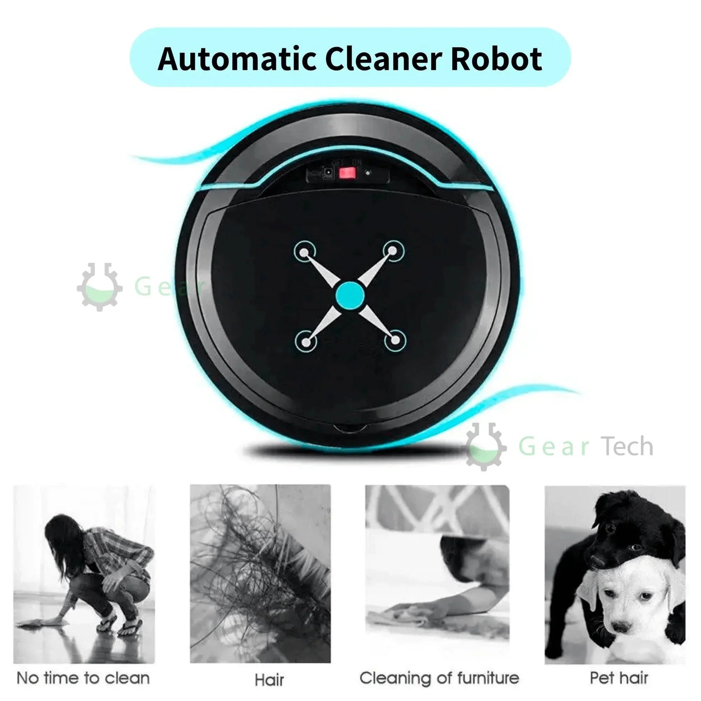 Automatischer Saugroboter mit intelligenter Navigations- und Wischfunktion