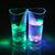 Valentinstag Blinkendes Farbiges LED Leuchtendes Becher Glas | Brehn