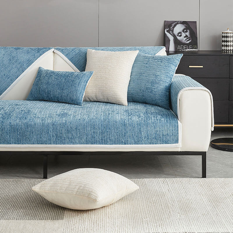 Brehn | SofaShield Luxe Anti-Kratzer Sofa Schutz – Kr kratzfeste Chenille Schutz für Haustiere