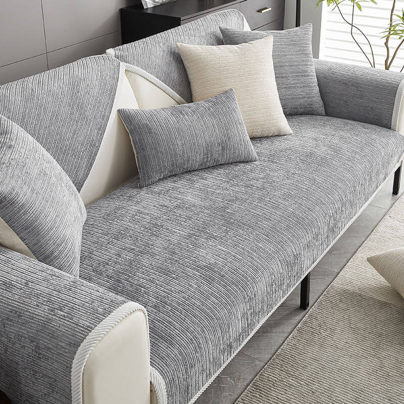 Brehn | SofaShield Luxe Anti-Kratzer Sofa Schutz – Kr kratzfeste Chenille Schutz für Haustiere