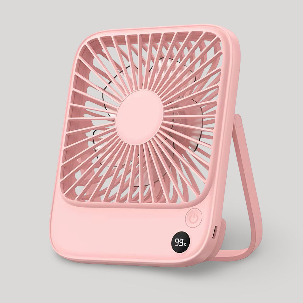 Tragbarer Ventilator mit Akku – 4 Geschwindigkeitsstufen | Brehn