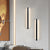 Moderne Lange Wandleuchte LED für Wohnzimmer – Minimalistische Wandlampe Design | Brehn