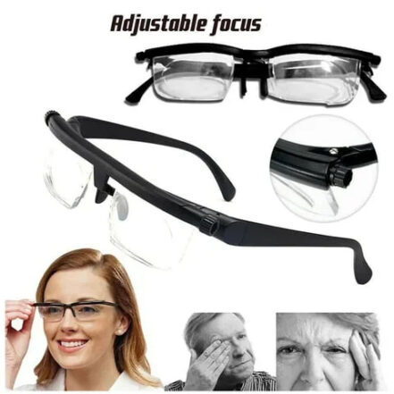 Verstellbare Fokussierungsbrille für Nah- und Fernsicht | Brehn