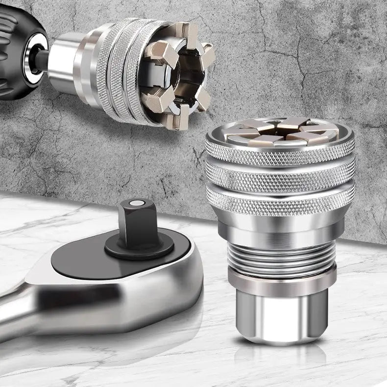 Verstellbarer Steckschlüssel – Universelles Werkzeug 10-19mm für schnelle Reparaturen