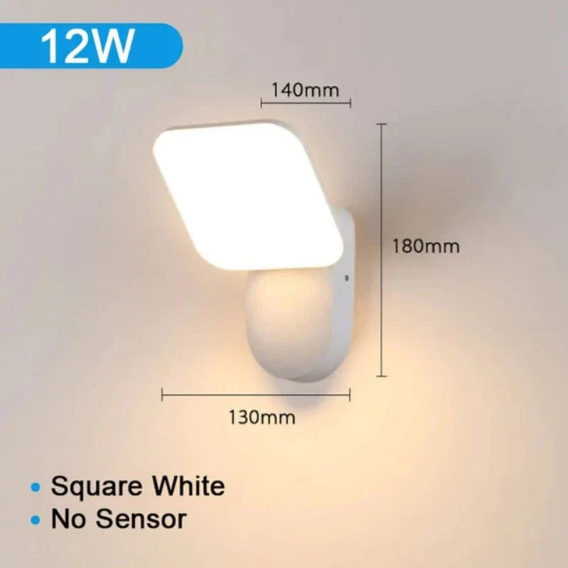 SecureLight – LED-Außenleuchte mit Bewegungsmelder | Wasserdicht & energieeffizient