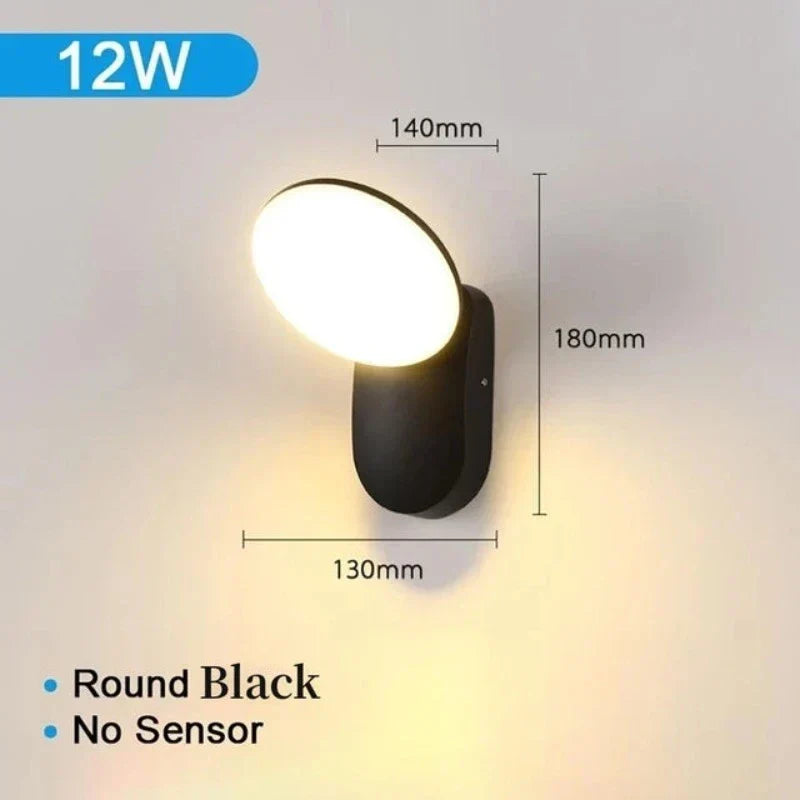 SecureLight – LED-Außenleuchte mit Bewegungsmelder | Wasserdicht & energieeffizient