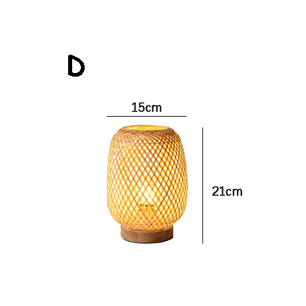 RetroBambooCraft – Vintage-Bambuslampen, handgefertigt
