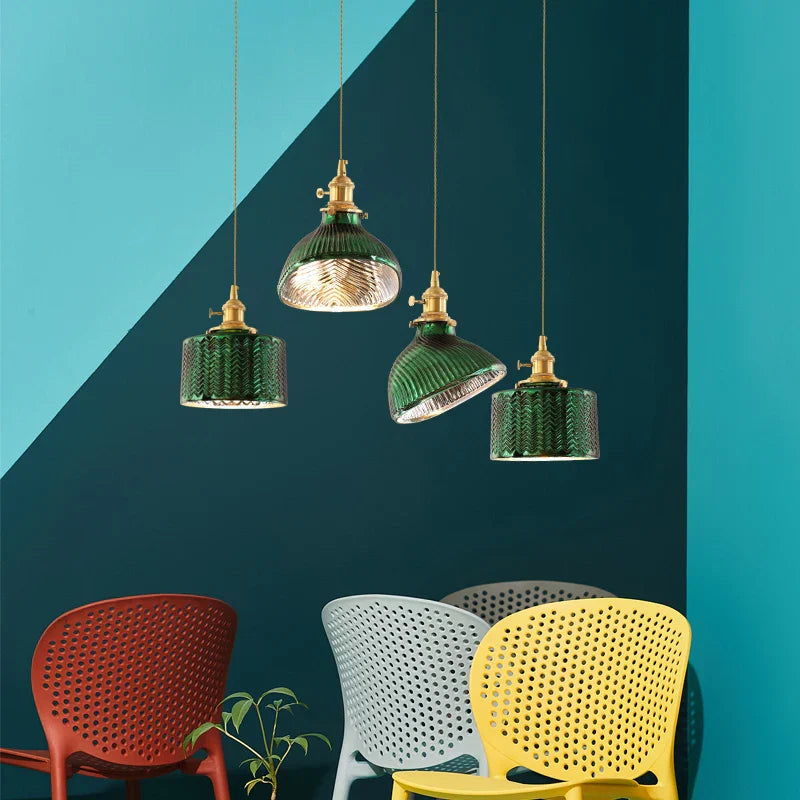 Kreative Vintage-Hängelampen aus Glas – Retro Deckenleuchte im Industrie-Design | Brehn