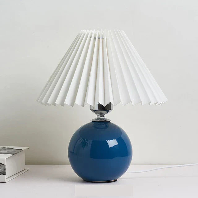 Brehn | Zeitlose Lumiere Vintage Tischlampe - Klassisches Design für jeden Raum