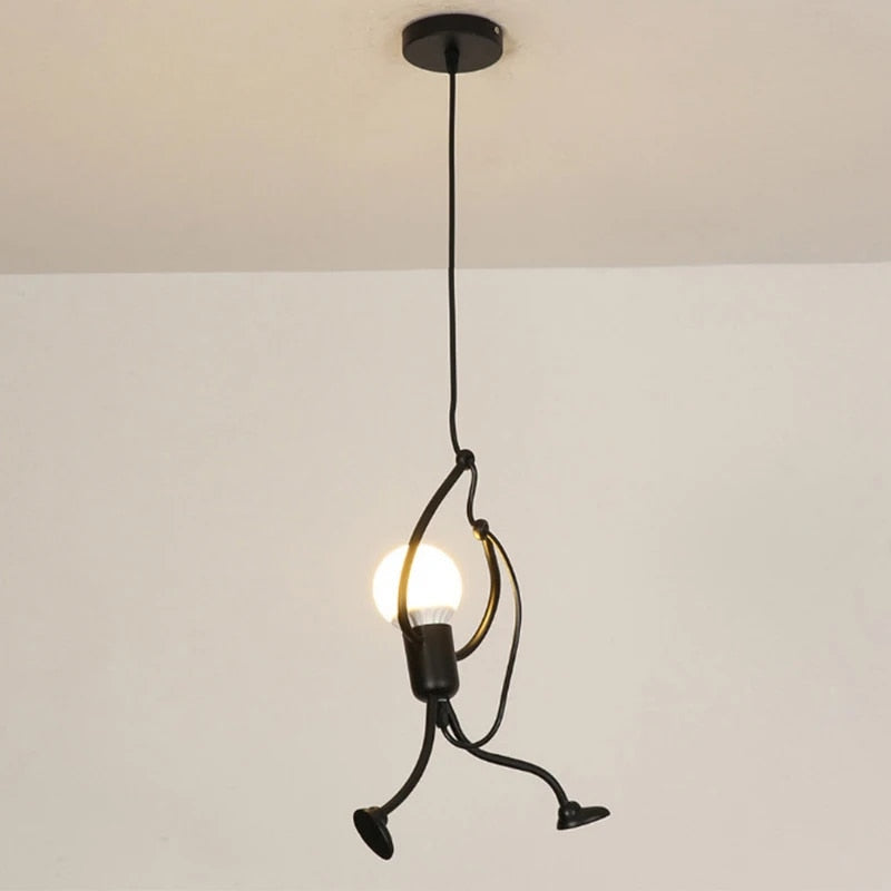 Fröhliche Puppen-Wandlampe - RetroGlow | Brehn