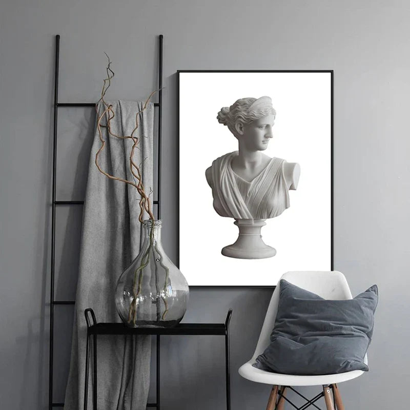 Vintage Vogue Abstrakte Renaissance Kunstgalerie Wandkunst Leinwanddrucke Bilder für Wohnzimmer Esszimmer Moderne Kunst für zeitgenössische Innenräume