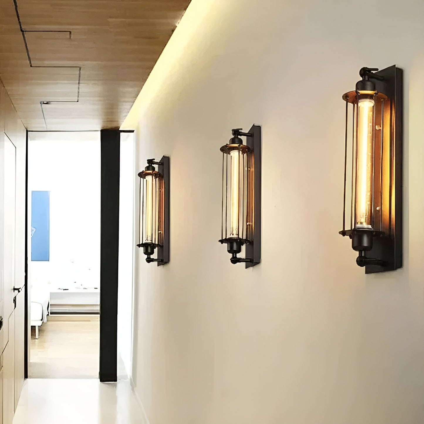 Vintage-LED-Wandlampe – Stilvolle Beleuchtung für Wohnzimmer und Flur