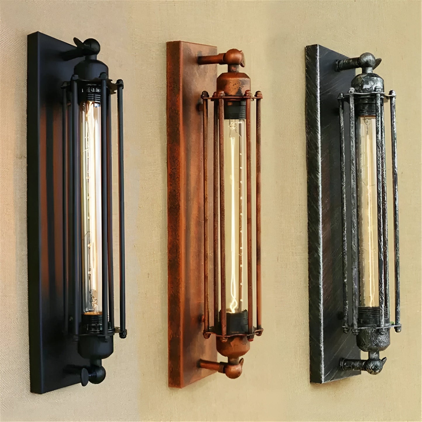 Vintage-LED-Wandlampe – Stilvolle Beleuchtung für Wohnzimmer und Flur