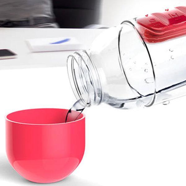 Vitamin Pillenbox Wasserflasche | Brehn