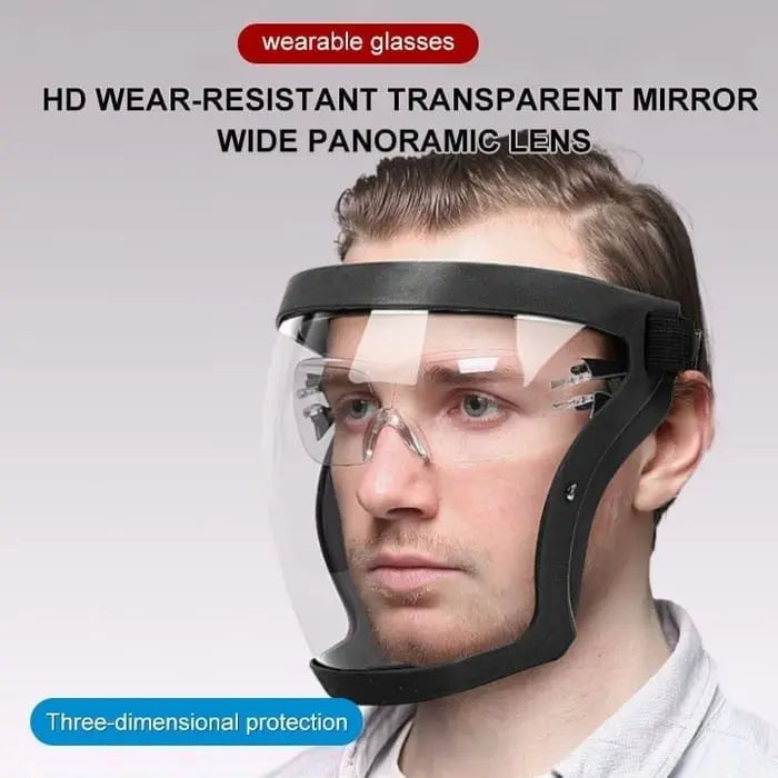 Vollgesichtsschutzmaske mit Anti-Beschlag-Funktion