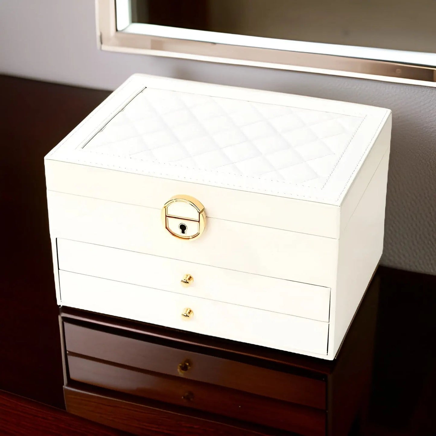 EleganceBox Luxus Schmuckbox – Mehrere Aufbewahrungsbox für Schmuck | Brehn