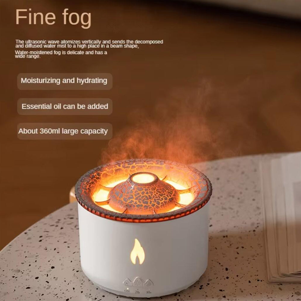 Vulkan-Luftbefeuchter & Aroma Diffuser 360 ml | Brehn